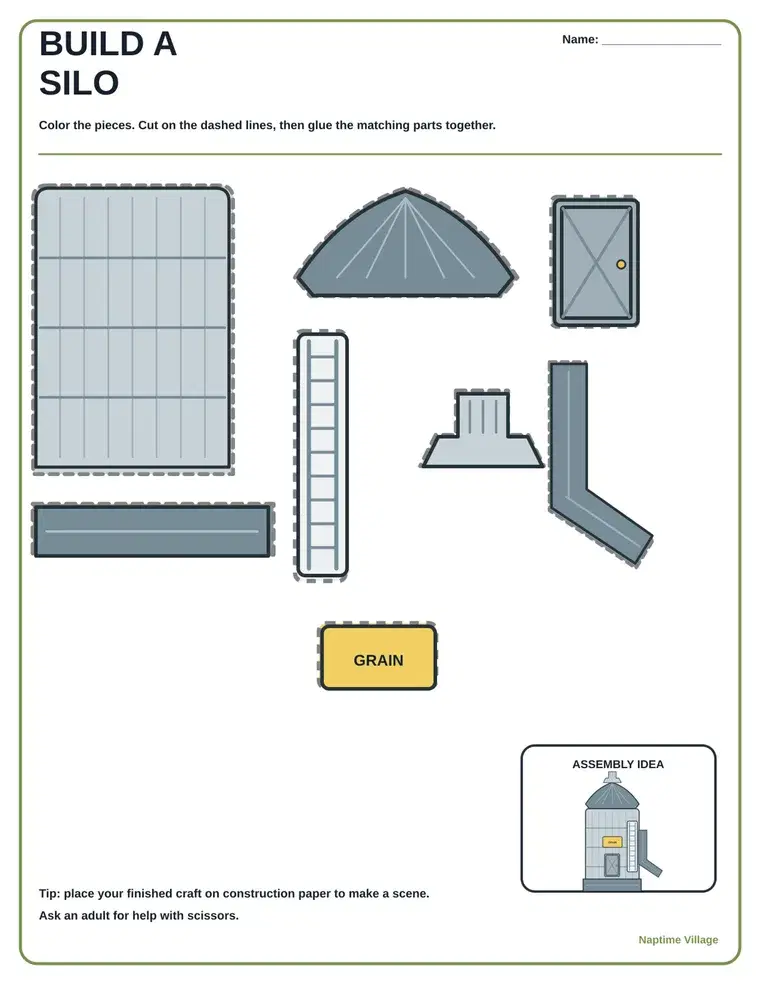 13 Build-a-Farm Crafts preview 3