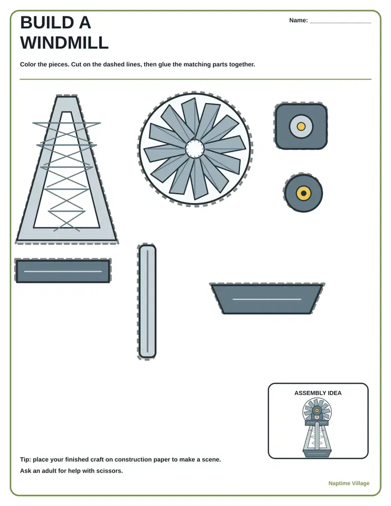 13 Build-a-Farm Crafts preview 4