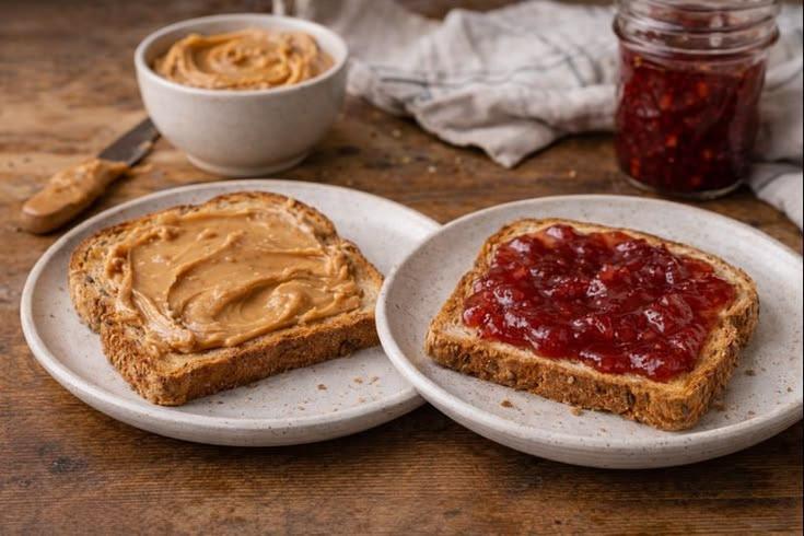 Breakfast Spreads with Jam or Nut Butter