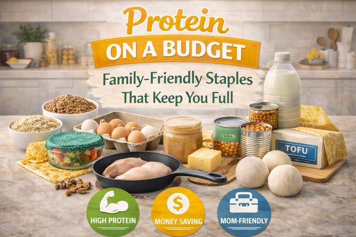 Cover art for Protein on a Budget: Family-Friendly Staples That Keep You Full