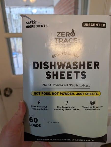Cover art for Zero Trace Dishwasher Sheets Review: An Affordable, Unscented Alternative That Actually Works