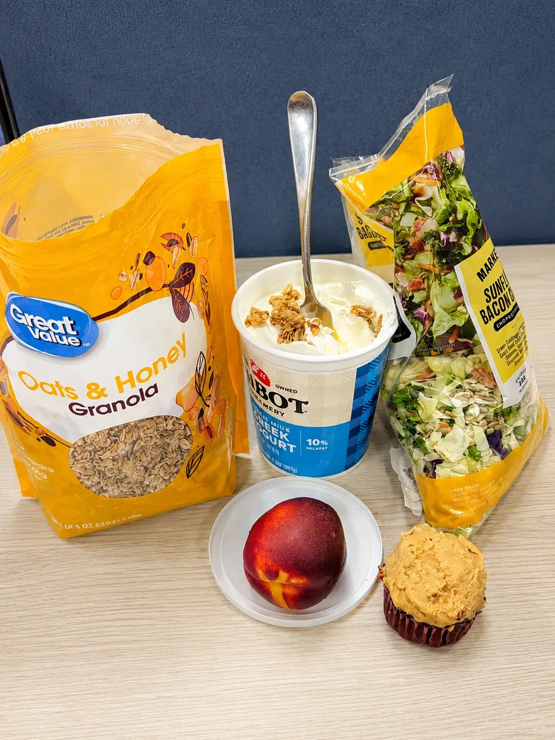 Balanced Walmart Lunch: A Simple High-Protein Workday Meal