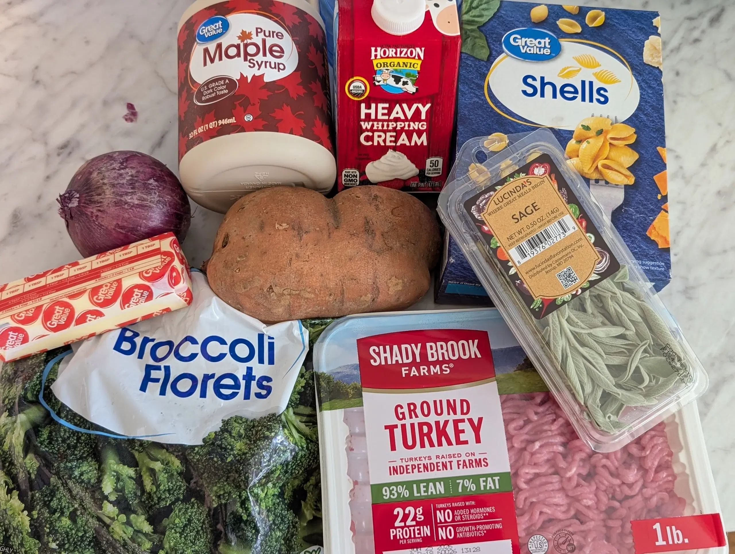 Easy Ground Turkey Harvest Pasta photo