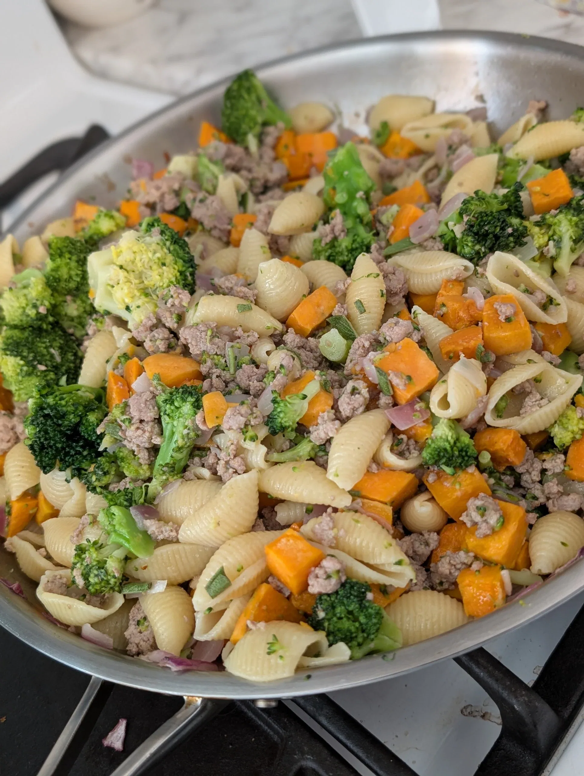 Photo for Easy Ground Turkey Harvest Pasta