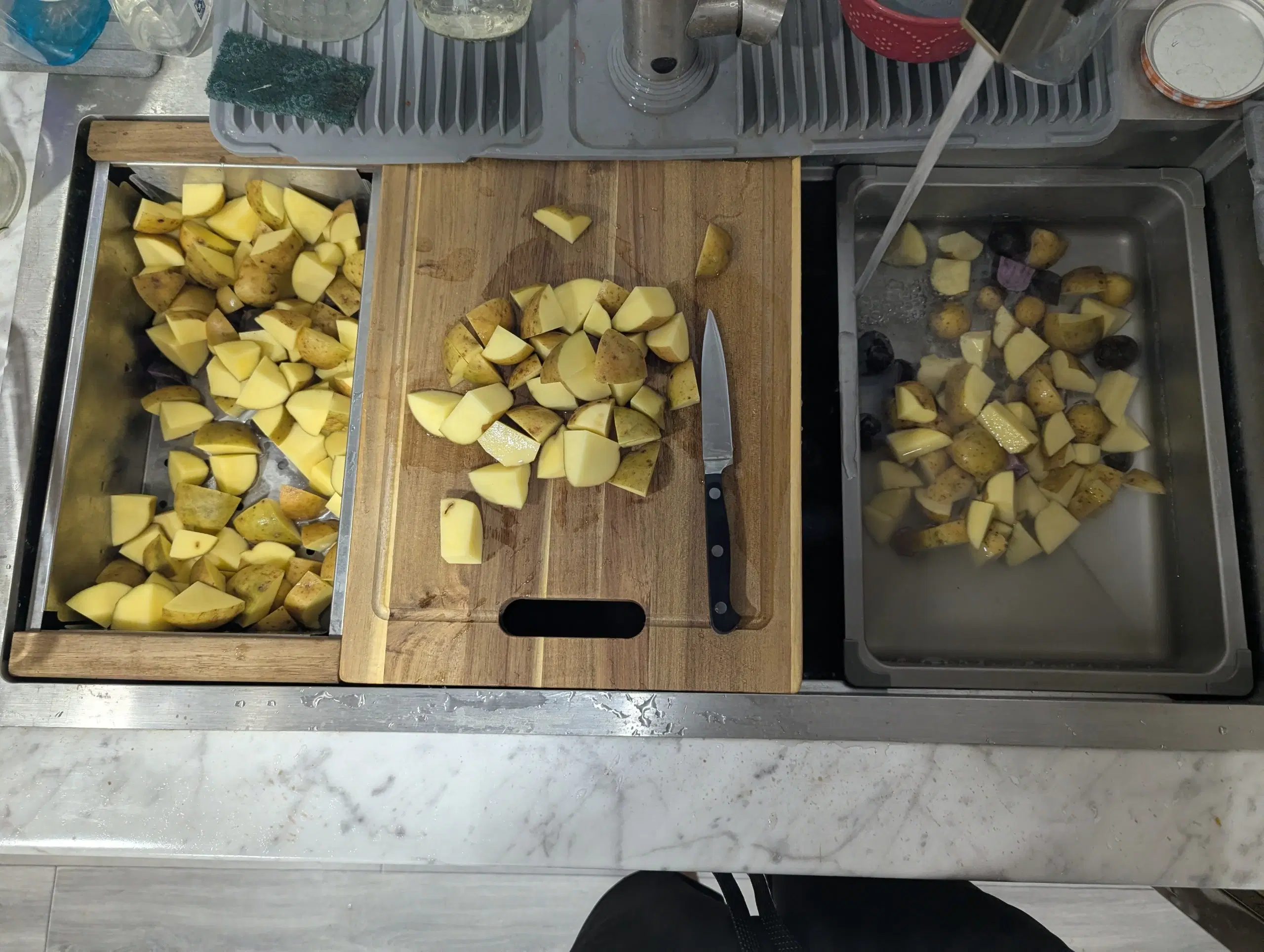 From Garden Soil to Crispy Roasted Potatoes: The Sink That Made Harvest Prep So Much Easier