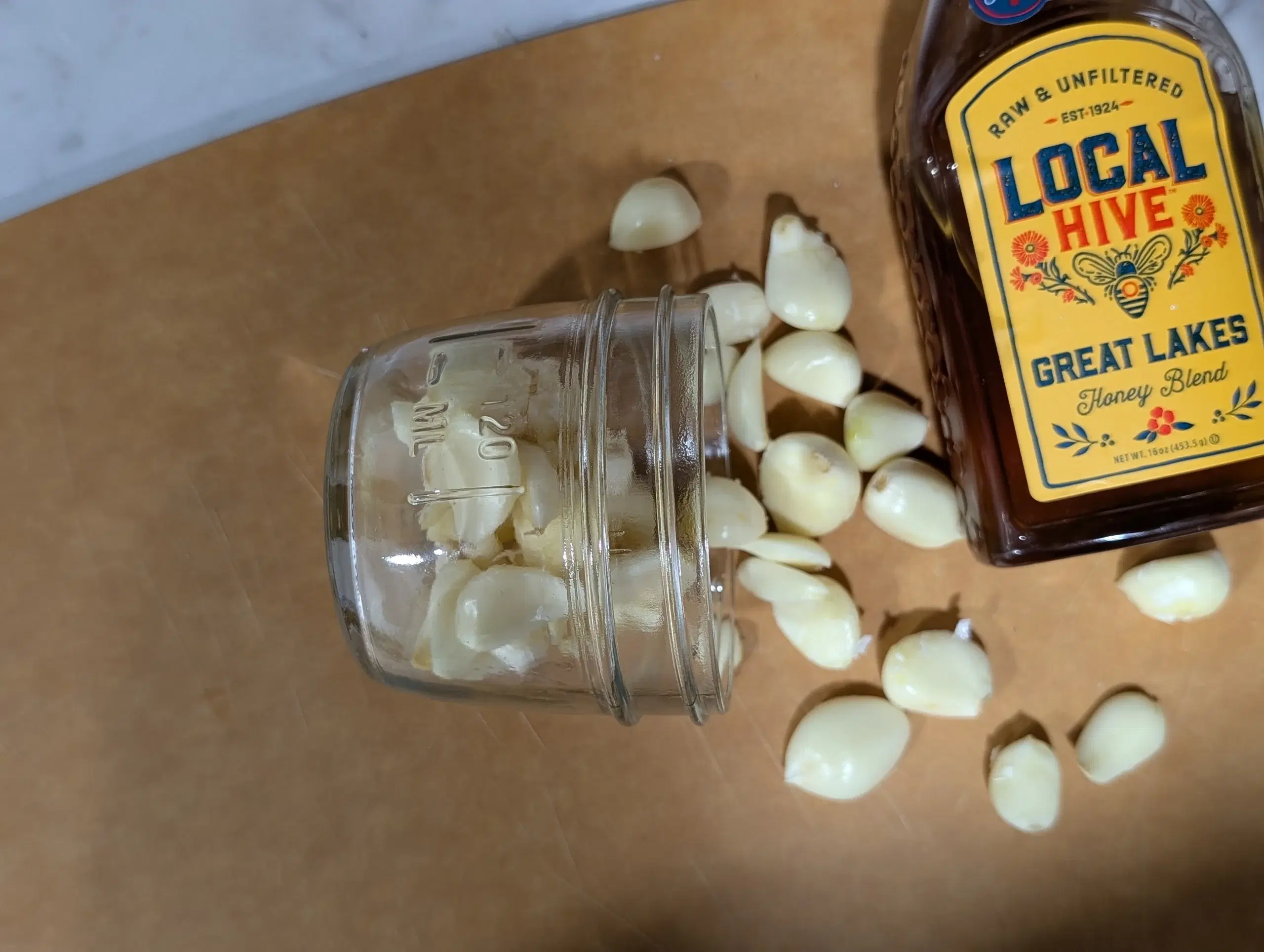 Fermented Garlic Honey (Easy Cough & Sore Throat Soother)