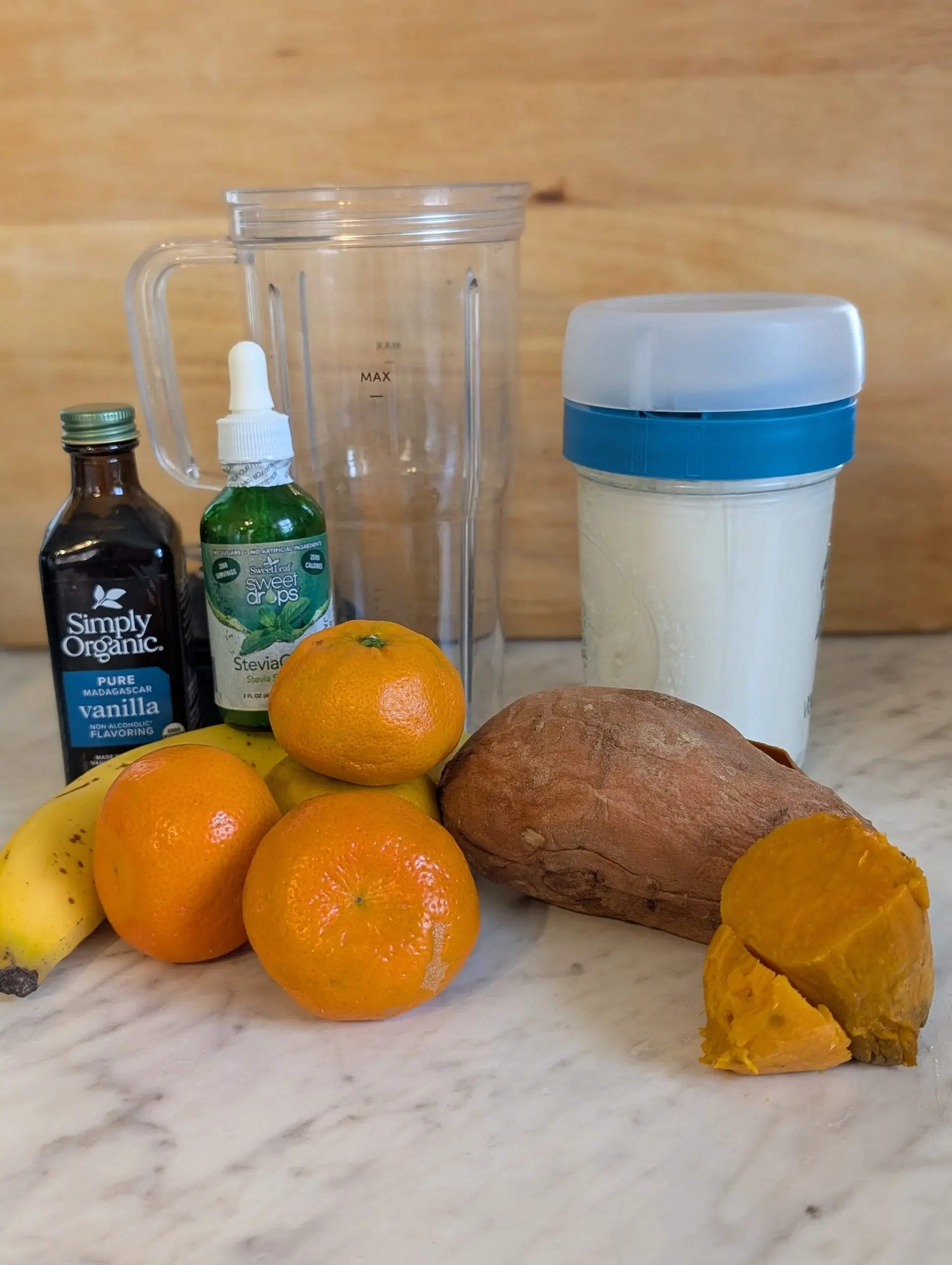 Orange Cream Sweet Potato Kefir Smoothie photo