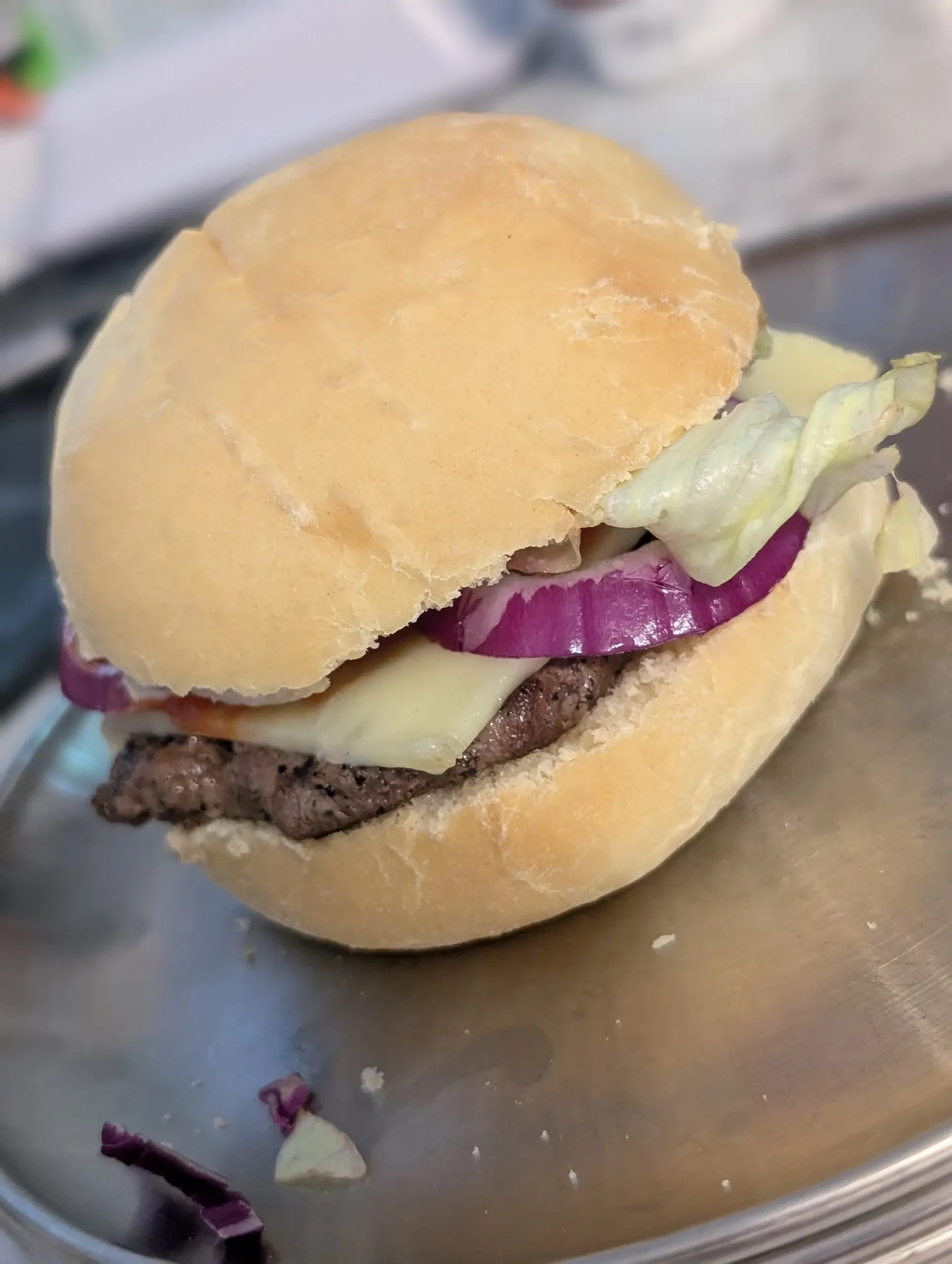 Soft milk kefir hamburger rolls