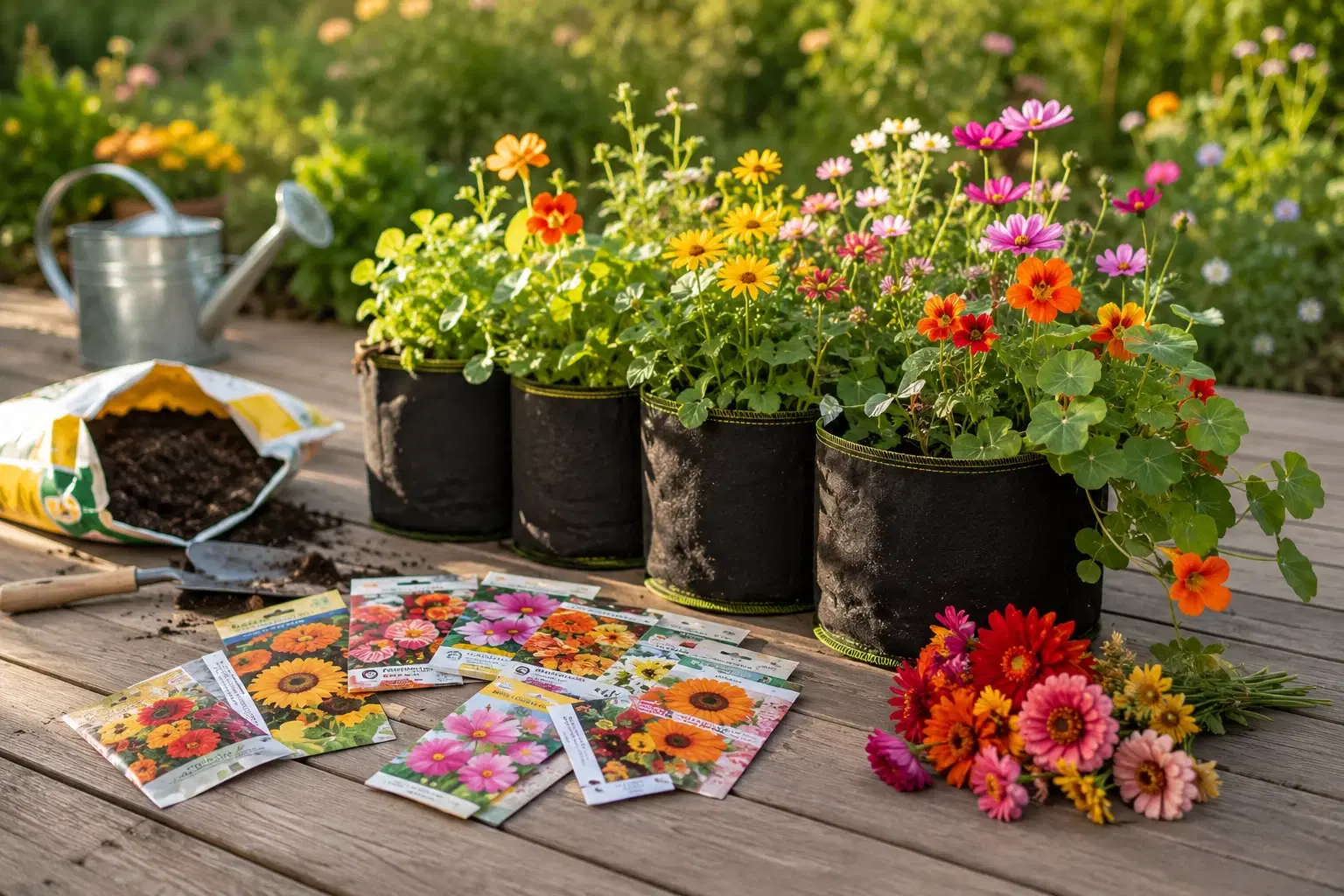 The Kid-Friendly Wildflower Cutting Garden