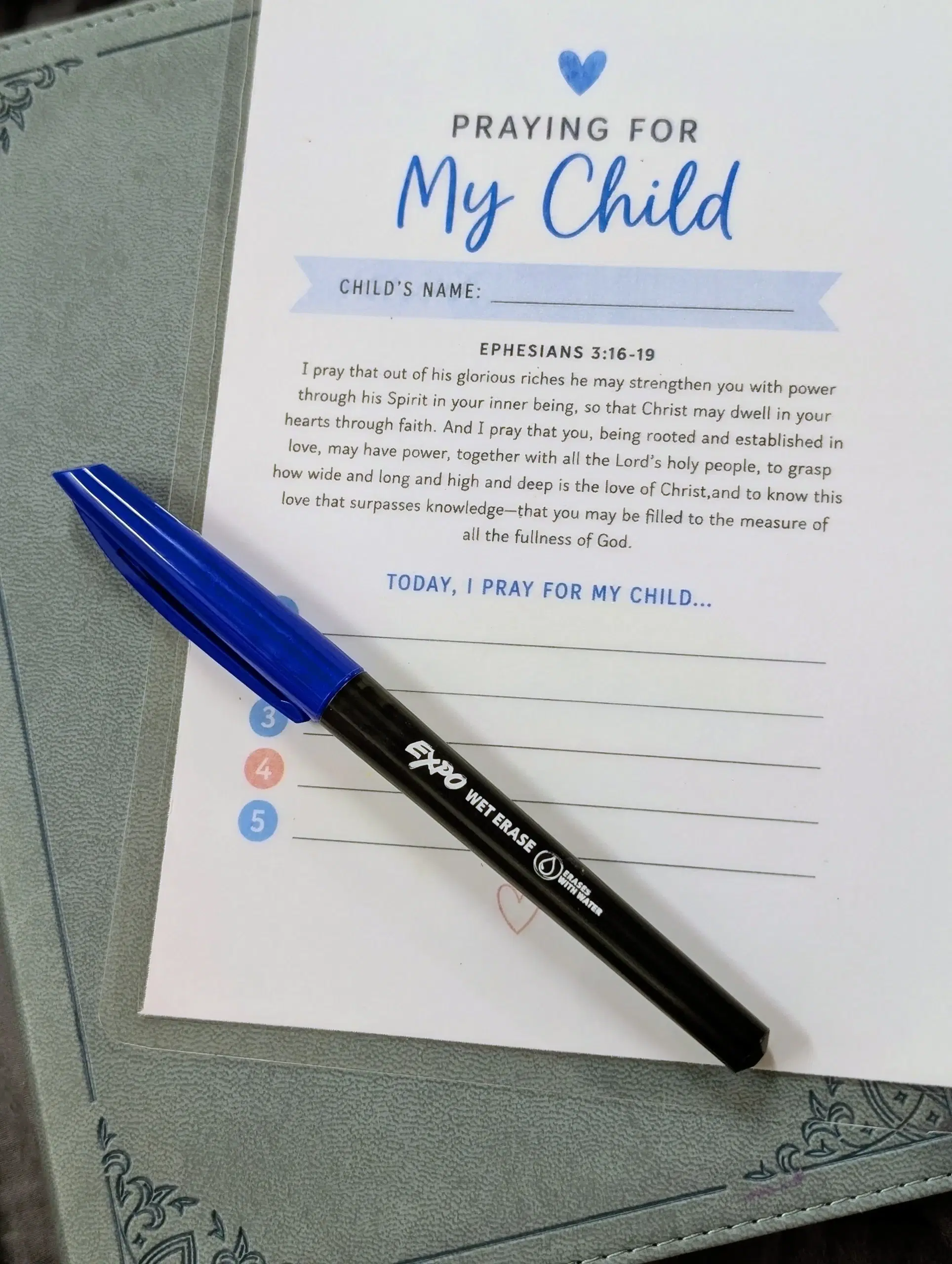 Praying for Your Children (with Simple Prayer Cards)