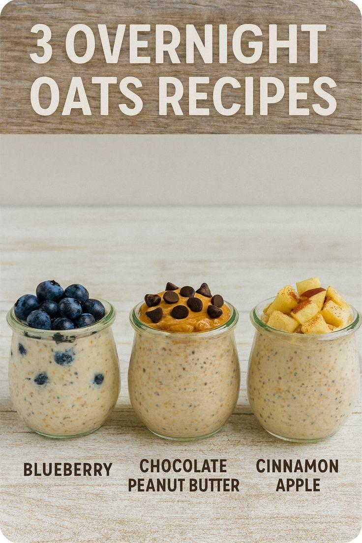 Photo for Overnight Oats (3 Variations)