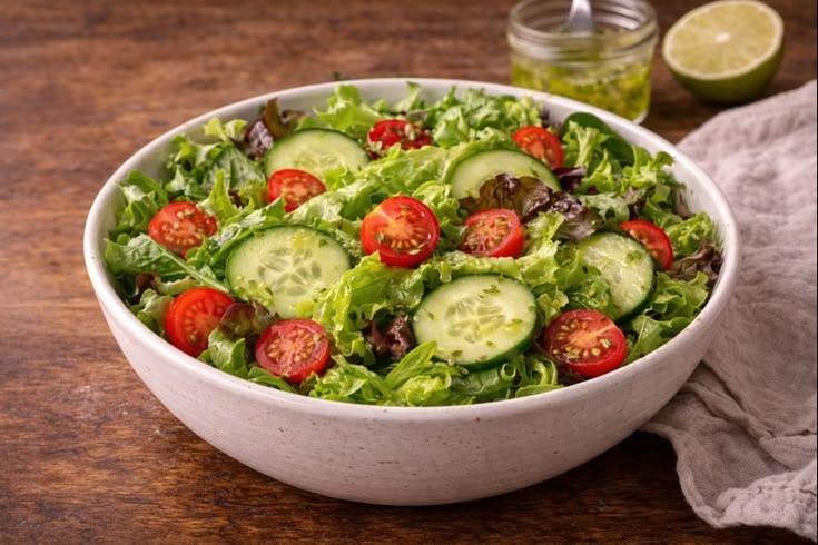 Photo for Crisp Green Salad with Lime Vinaigrette