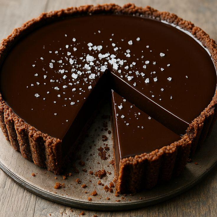 Photo for Midnight Dark Chocolate Tart